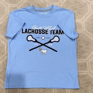 Kids Lacrosse Team Blue T-Shirt